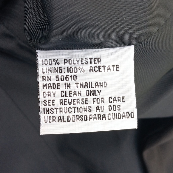 LE SUIT PETITE LADIES VINTAGE BLACK (4) GOLD BUTTON LUXURY SUITCOAT/BLAZER - Picture 17 of 17